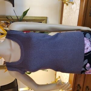 Sleeveless Lurex Sweater by Apostrophe